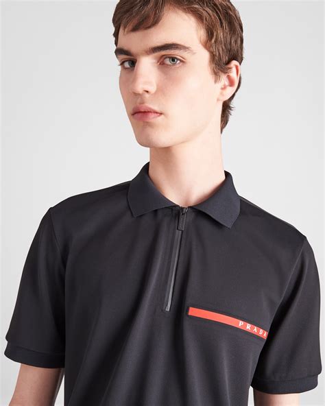 prada polo shirt women's|prada men's polo t shirt.